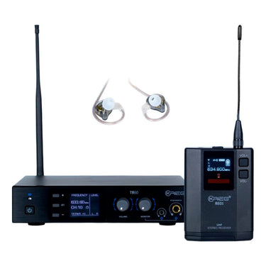 Paquete Krieg In-ear Inalambrico Estereo, Tr-60 + Rec-6